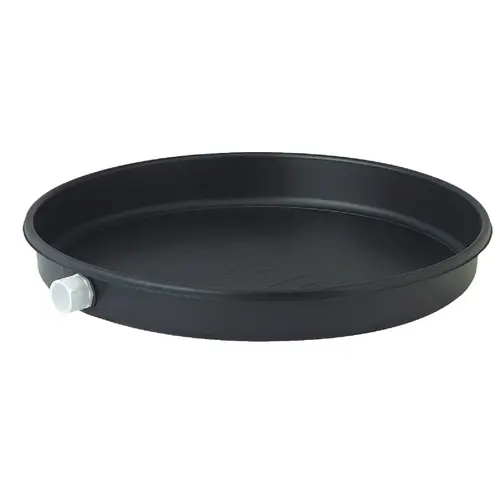 Oatey 34061 20 In. Dia. Plastic Water Heater Drain Pan with 1 In. to 1-1/2 In. PVC Adapter