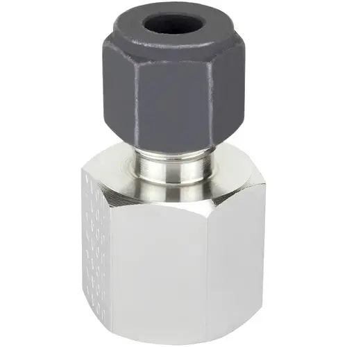 Parker 12-12 GBZ-SS Compression Tube Connector: 3/4" Thread, Compression x FNPT