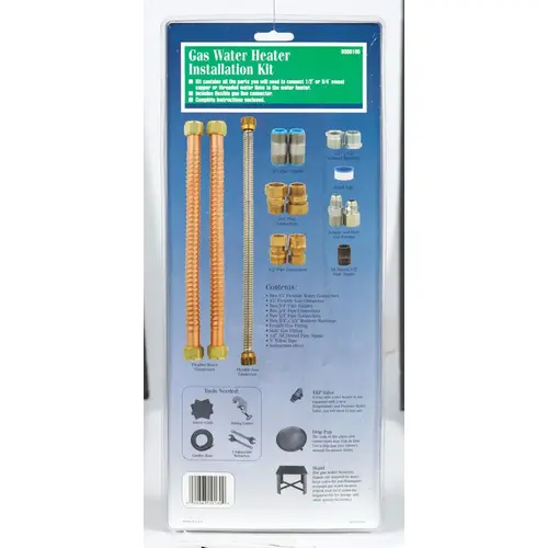 Reliance 100108299 Water Heater Installation Kit Natural Gas