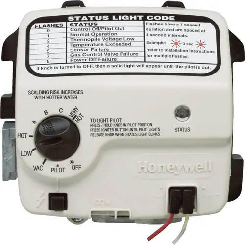 Reliance 100112336 Resideo Gas Control Water Heater Thermostat
