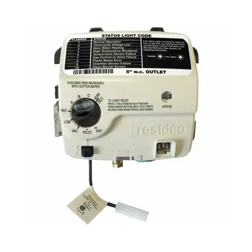 Reliance 100346570 Control Valve Thermostat Natural Gas
